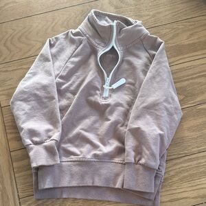 Little Bipsy Taupe Zip-Up Kids Top
